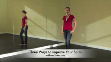 Salsa Dance Video Lessons How to Improve Your Spins in Dancing