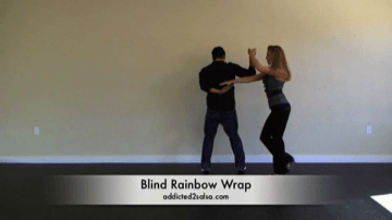 Salsa Dance Video Lessons Intermediate Salsa Dancing Wrap Move