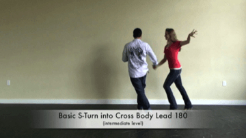 Salsa Dance Video Lessons Salsa Dancing S-Turn Combo