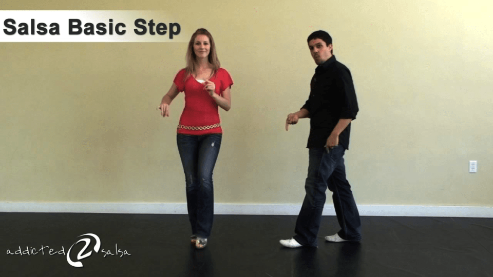 a dançar salsa etapa básica Salsa Dance Video