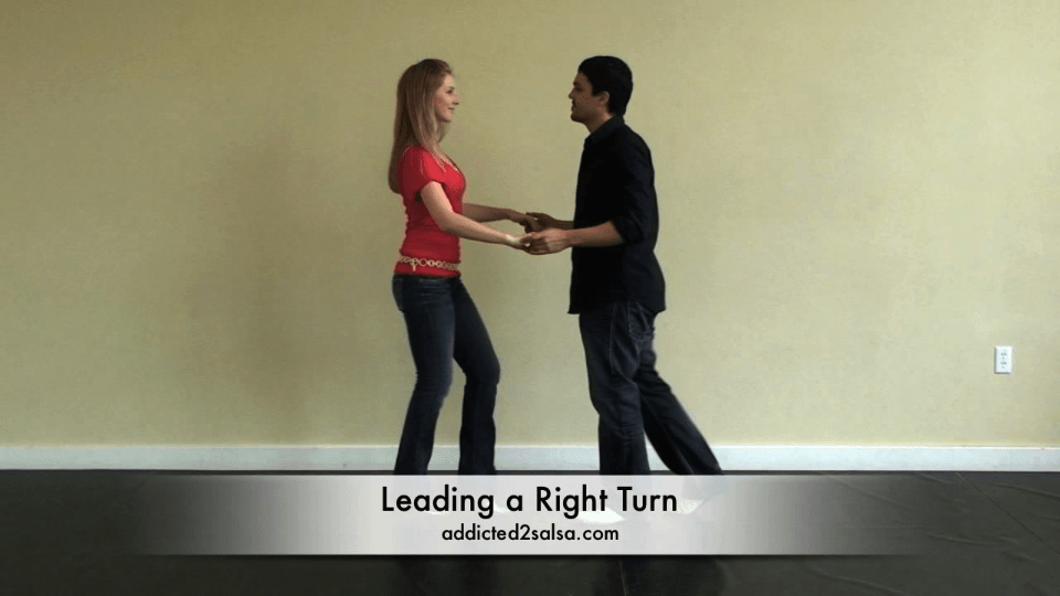 Basic Right Turn in Salsa Dance Salsa Dance Video