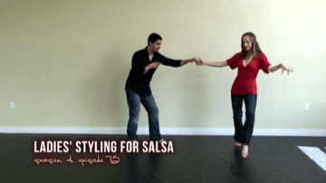 Salsa Dance Video Lessons More Ladies Styling for Salsa Dancing
