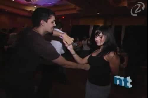 Salsa Dancing at Hot Salsa Summer Splash 2007 Anthony Persaud and Jennifer Stein, Salsa Dancing at Salsa Summer Splash 2007