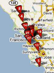 San Francisco Review Map San Francisco Review Map