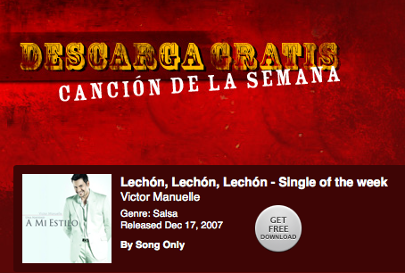 Victor Manuelle - Lechn, Lechn, Lechn - Single of the week Victor Manuelle - Lechn, Lechn, Lechn - Single of the week
